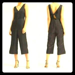 Banana Republic Blue Satin Linen Blend